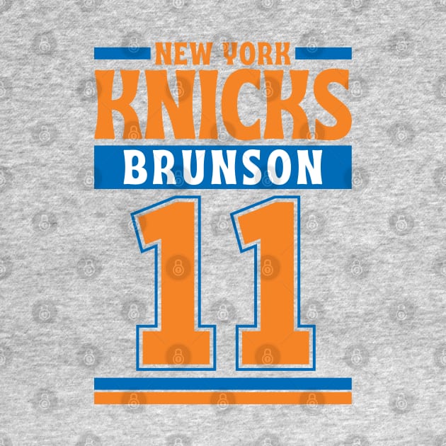 New York Knicks Brunson 11 Limited Edition by Astronaut.co